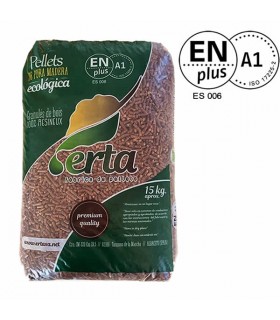 Pellet Certificado ENplus A1 ERTA 15kg
