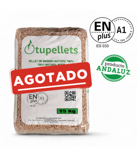 Pellet Certificado ENplus A1 TUPELLETS 15kg