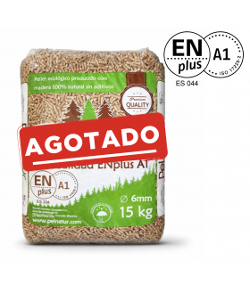 Pellet Certificado ENplus A1 PELNATUR 15kg
